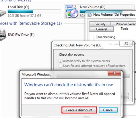 how to perform hard drive test in windows 7|run disk check windows 7.